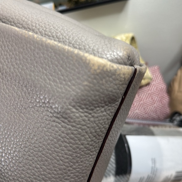 Kate Spade Project Gray Leather Tote Bag - Picture 9 of 13